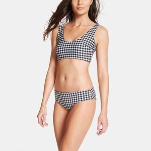 Mara Hoffman Lira Gingham bikini